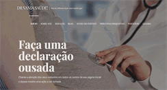 Desktop Screenshot of drvaniasaude.com